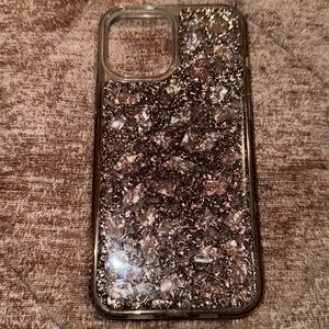 Pink Glitter Speck iPhone 12 Pro Max Case